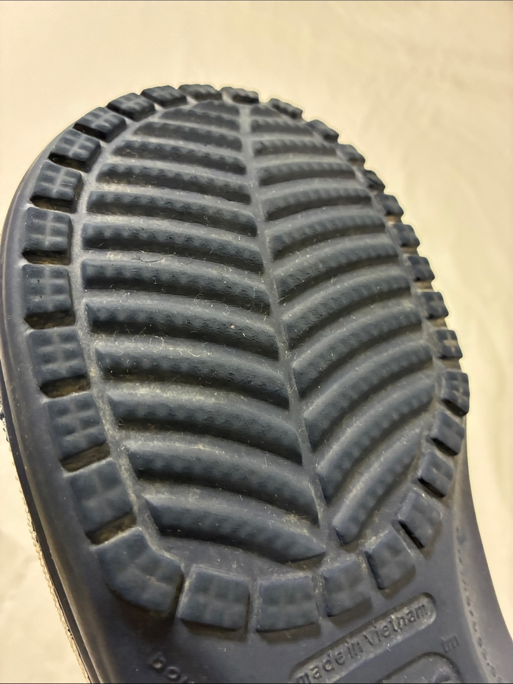 Unisex Crocs Classic Sport Clog (Navy/White/Yellow) - Picture 8 of 12